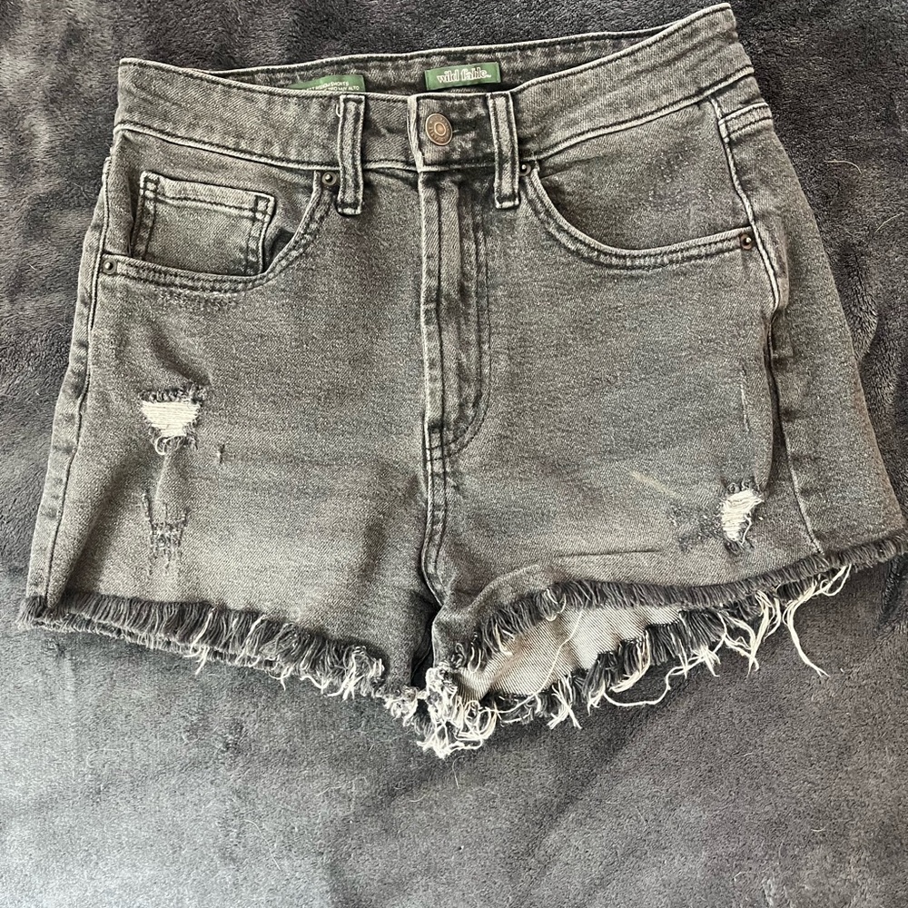 Wild Fable High Rise Mom Denim Shorts